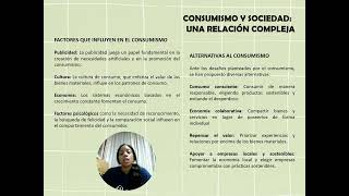 CONSUMISMO Y SOCIEDAD MARKETING Y ETICA [upl. by Vasilek973]