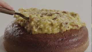 How to Make German Chocolate Cake Frosting  Frosting Recipe  Allrecipescom [upl. by Arualana]