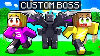 Minecraft Maar Er Zijn Custom Bosses [upl. by Akibma]