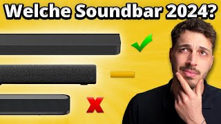 Bestenliste  Diese Soundbars können wir 2024 empfehlen [upl. by Ettelracs834]