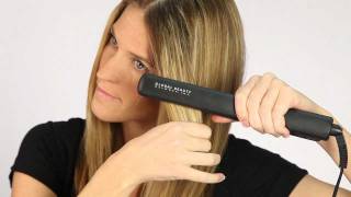 How To  Straighten with CHI Hairstyling Iron [upl. by Ennylyak]