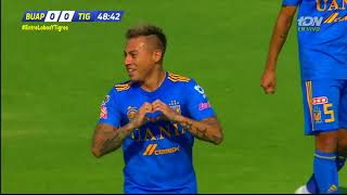 Resumen  Lobos BUAP 0  3 Tigres UANL  Liga MX  Clausura 2019  Jornada 14 [upl. by Aizti]