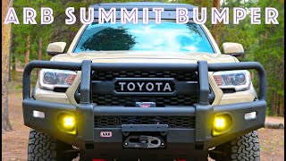 ARB Summit Series Bumper Review  3rd Gen Tacoma [upl. by Inavoig]