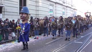 Guggemuusig Birsblootere Birsfelden  Basler Fasnacht 25022015 [upl. by Leraj266]