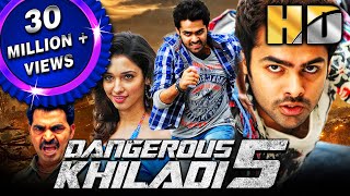 Dangerous Khiladi 5 HD  Ram Pothineni amp Tamannaah Bhatia Superhit Romantic Hindi Dubbed Movie [upl. by Ridinger]