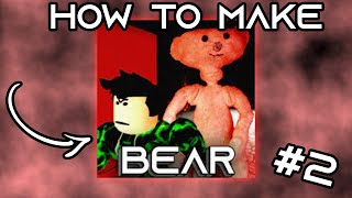 How to make Bear Alpha in roblox 2  Advanced intermission and map voting [upl. by Christabella]