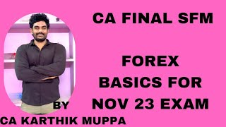 ca final SFM forex cross rates basic part 3 [upl. by Ermengarde]