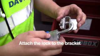 How to Fit a Lock to a Jobox [upl. by Morris]