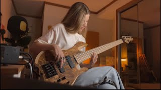 quotAbre Alasquot Ivan Lins live  bass cover by Ana Pshokina [upl. by Dewhirst217]