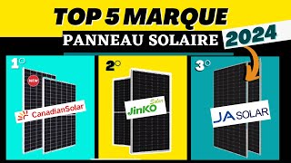 Les MEILLEURES MARQUES DE PANNEAUX SOLAIRES  Quel Panneau Solaire Acheter [upl. by Adidnac97]