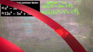 Greatest Common Monomial Factors An Explanation Algebra I [upl. by Mihalco470]