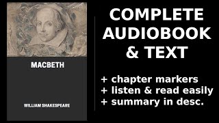 Macbeth 💖 By William Shakespeare FULL Audiobook [upl. by Yluj930]