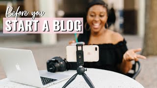 Do This Before you Start Your Blog  Blogging Basics for Beginners  Nakisha Wynn [upl. by Caylor]