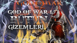 GOD OF WAR 1 BÜTÜN GİZEMLERİ  GOW 2005 EASTER EGGS [upl. by Vargas]