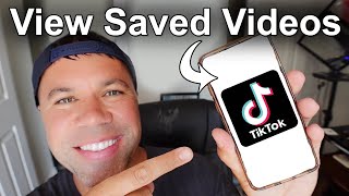 How To View Saved Videos on TikTok  Find Saved Videos on TikTok [upl. by Samal79]