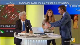 Antonio Razzi Io la casta e il vitalizio [upl. by Aitercal]