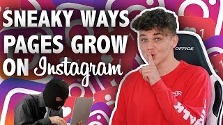 5 Sneaky Ways Pages Grow on Instagram  Get More Followers [upl. by Nosbig]