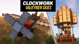 Гайд по Valkyrien Skies Clockwork 11821192 Самолёты и воздушные шары minecraft java edition [upl. by Ettelorahc472]