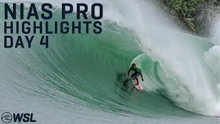 Pure Perfection At The Nias Pro  Highlights Day 4  Qualifying Series [upl. by Essinger]