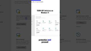 TURNOFF Antivirus on Windows 11 [upl. by Nhguaval]