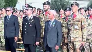 BRIGATA SASSARI CADUTI DI NASSIRIYA COMMEMORATI A CAGLIARI [upl. by Embry]