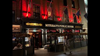 MURRAYS PUBLIC HOUSE Dublin Ireland Traditional Irish Music [upl. by Anavahs]