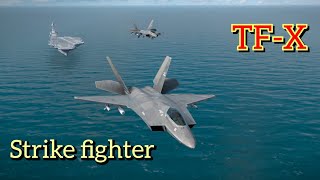 modern warships strike fighter TFXbetter than typhoon Amazing equipment [upl. by Ardnassak]