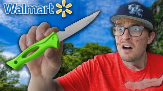 I Survived With Walmarts Cheapest Knife [upl. by Richarda]