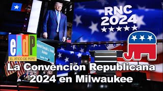 🇺🇸 La Convención Republicana 2024 en Milwaukee [upl. by Tyra927]