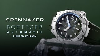 THE BOETTGER IS BACK  IN 3 NEW SHADES  AUTOMATIC LIMITED EDITION spinnaker watch shorts FYP [upl. by Anelra]