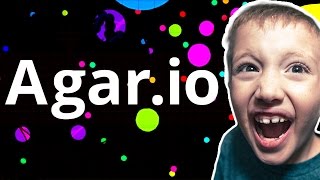 7 Year Old Adan Plays Agario [upl. by Ciri92]