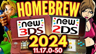 How to Homebrew Your NEW Nintendo 3DS amp 2DS 1117 [upl. by Arikahs]