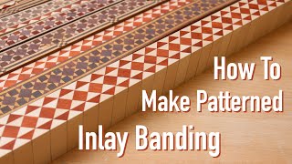 How To Make Inlay Banding [upl. by Kellia]