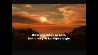 REGINE VELASQUEZ  Ikaw Ang Lahat Sa Akin with lyrics [upl. by Hafital]