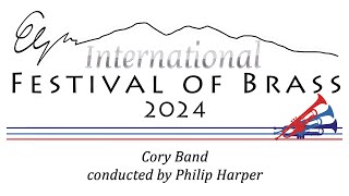 Elgar International Festival of Brass  Cory Band  sting [upl. by Yruama]