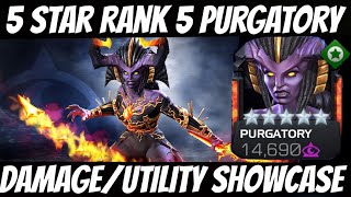 PURGATORY RANK 5 DAMAGE SHOWCASE PLUS CAPTURED SOUL UTILITY BREAKDOWN [upl. by Nilde]