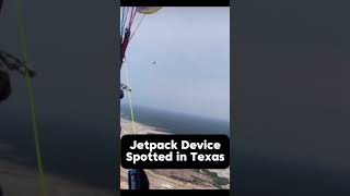 Parasailor spots man flying through sky with Jetpack fyp story ufo jetpack [upl. by Vaientina]