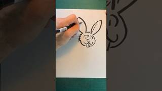 How to draw a Bunny Rabbit with Numbers 62 [upl. by Aicirtal]