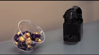 Nespresso Inissia How to  Directions for the first use [upl. by Yelkao849]