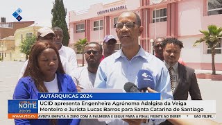 UCID apresenta Adalgisa da Veiga Monteiro e Lucas Barros para Santa Catarina de Santiago [upl. by Nolubez]