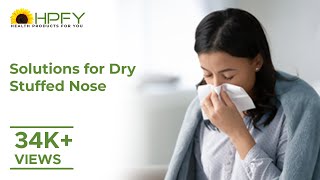 How To Get Rid Of Dry Stuffy Nose [upl. by Nylsor194]