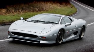 Jaguar XJ220  hero cars by autocarcouk [upl. by Tuchman]