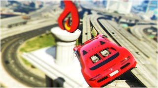 AMAZING GTA 5 Stunts 3 [upl. by Luehrmann728]