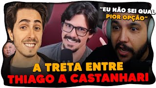 CASTANHARI x THIAGO BRAGA  A Guerra das COREIAS [upl. by Aneela253]