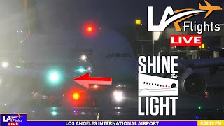 🔴LIVE 💨RAIN amp WIND at LAX  LAX LIVE  LAX Plane Spotting [upl. by Eppesuig821]