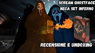 SCREAM GHOSTFACE INFERNO NECA SET RECENSIONE E UNBOXING [upl. by Gherlein633]