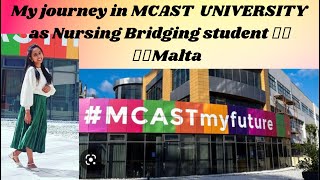 My journey in MCAST University as Nursing Bridging student👩‍🎓 malta maltavlog studentlife [upl. by Madancy]