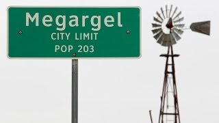 Megargel Texas A Tiny Texas Town Struggling For Survival [upl. by Olim]