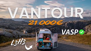 VANTOUR  Renault Master II L3H3 Présentation de notre FOURGON Aménagé [upl. by Irvine]