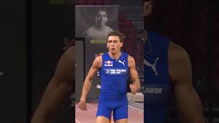 Duplantis takes down Warholm in epic 100m clash 🔥 sports athletics 📹 Red Bull Content Pool [upl. by Giacomo]